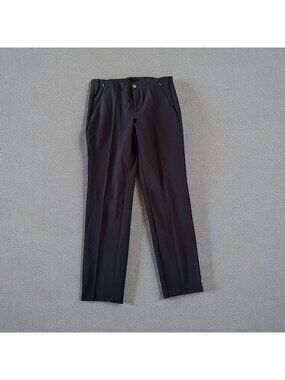 MAC Black Pleated Dress Ankle Pants Size Medium